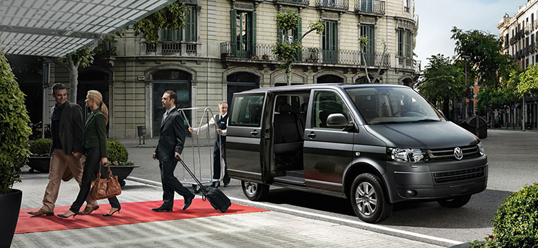via hotel transfer